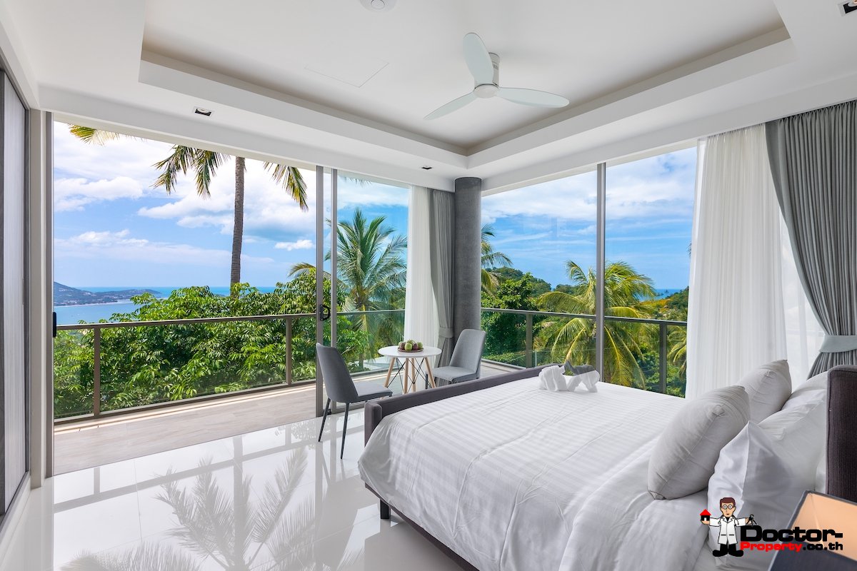 Magnificent Modern Villa with Panoramic Views - Chaweng Noi, Koh Samui - For Sale